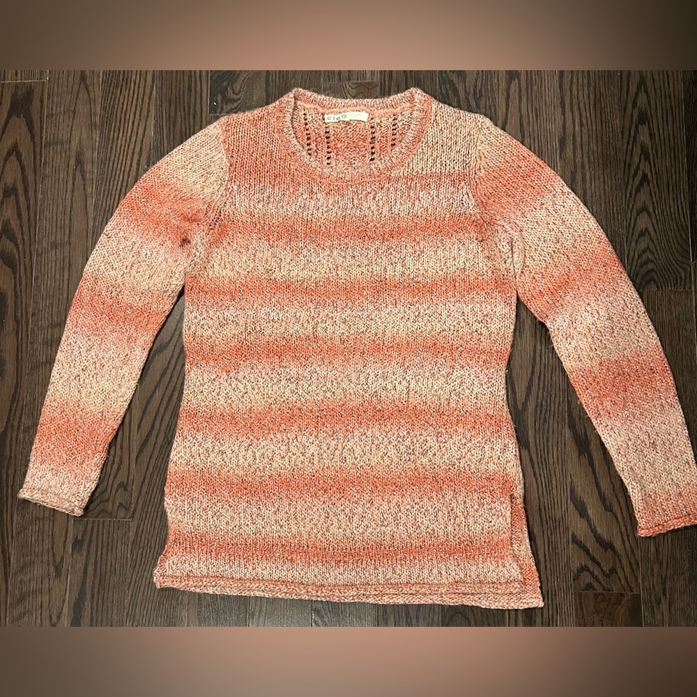 Striped Knit Sweater